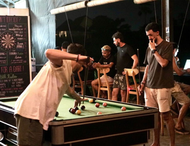 Sepeda Hostel, Canggu, Bali, organise a games night every tuesday